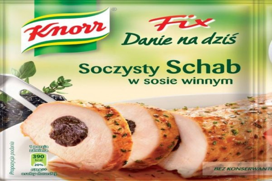 Fixy Knorr: Soczysty Schab w sosie winnym i Soczysty Kurczak po cygańsku
