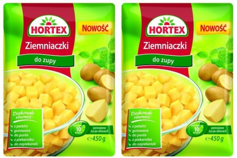 Mrożone "Ziemniaczki do zupy" od firmy Hortex
