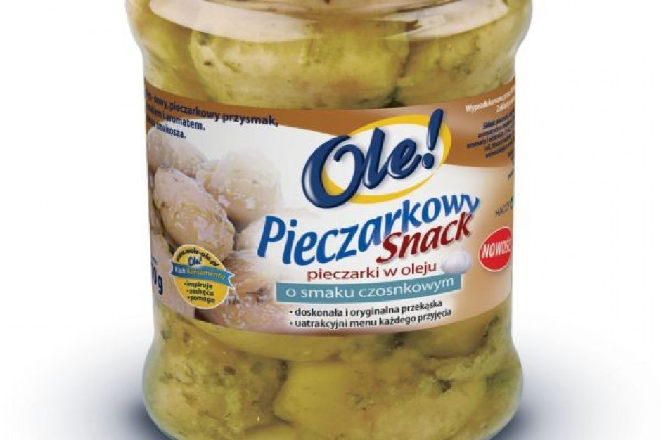 Pieczarkowe Snacki od marki OLE!