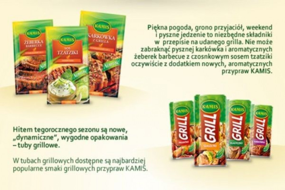 Przyprawy do grilla od firmy Kamis