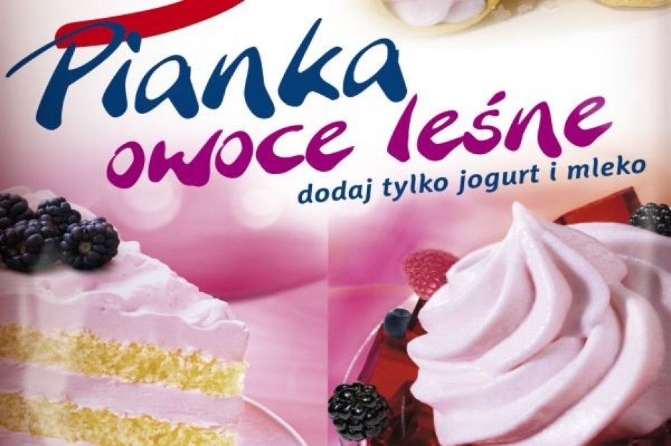 Nowe pianki do ciast od Delecty