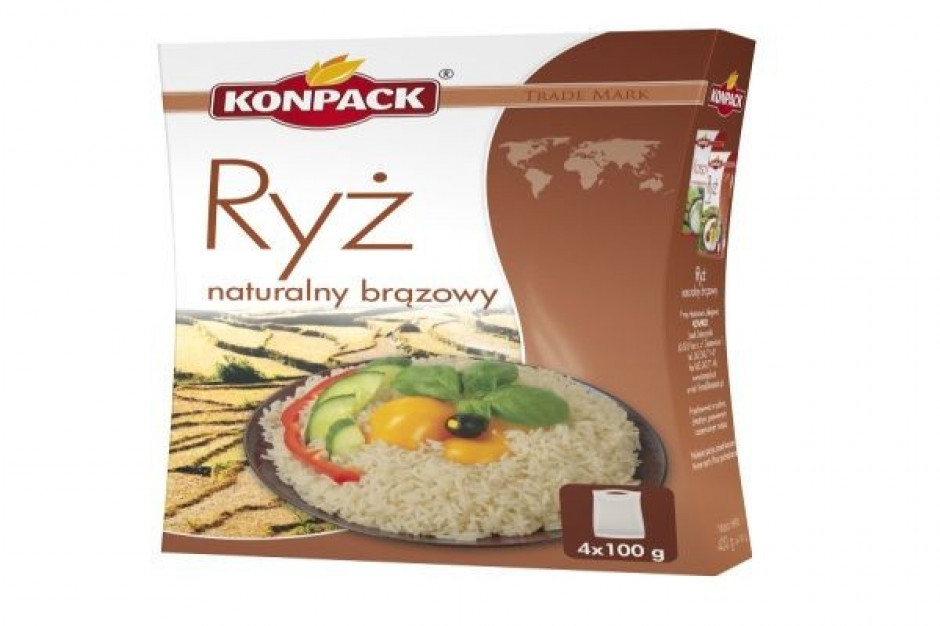 Ryż brązowy Fit's firmy Konpack