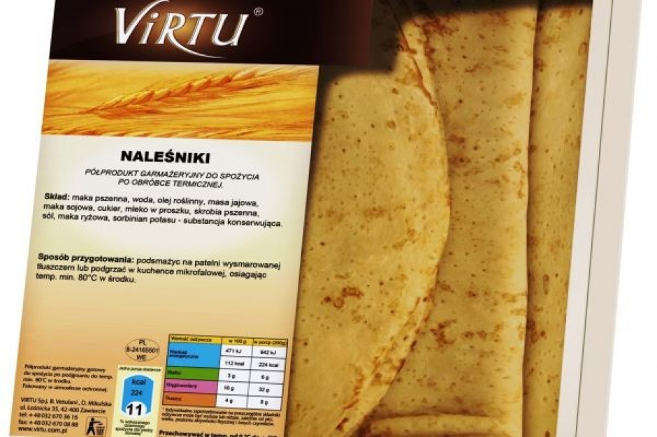 Naleśniki bez dodatków Virtu