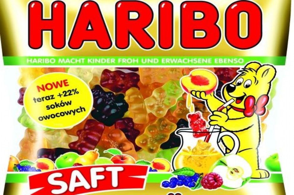 Złote misie z sokiem od Haribo