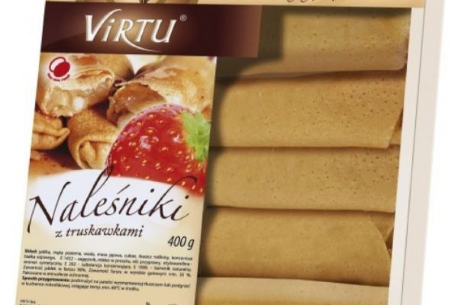 Naleśniki z truskawkami - nowość od Virtu