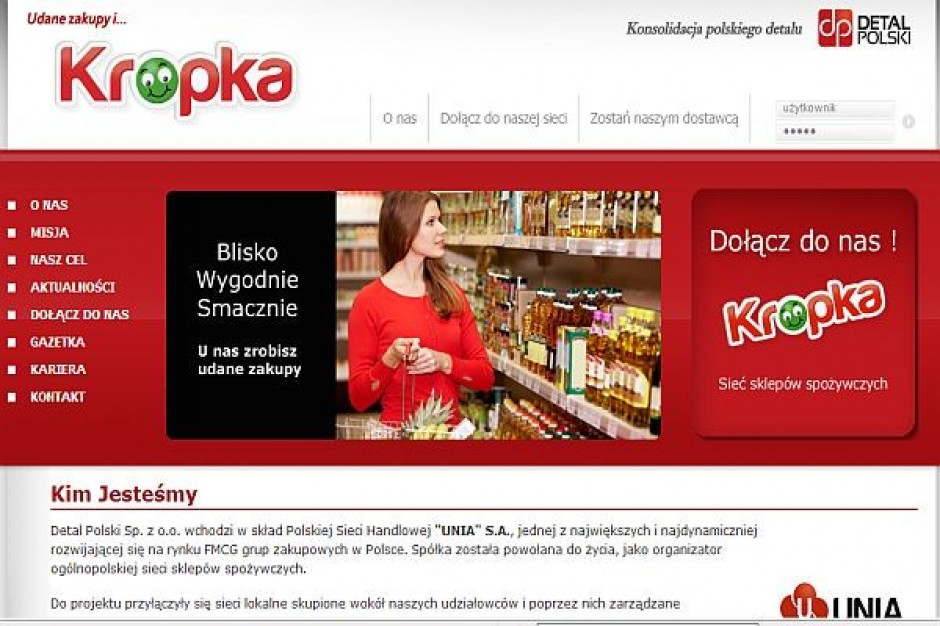 Detal Polski uruchomił stronę sieci Kropka i przyłącza sklepy