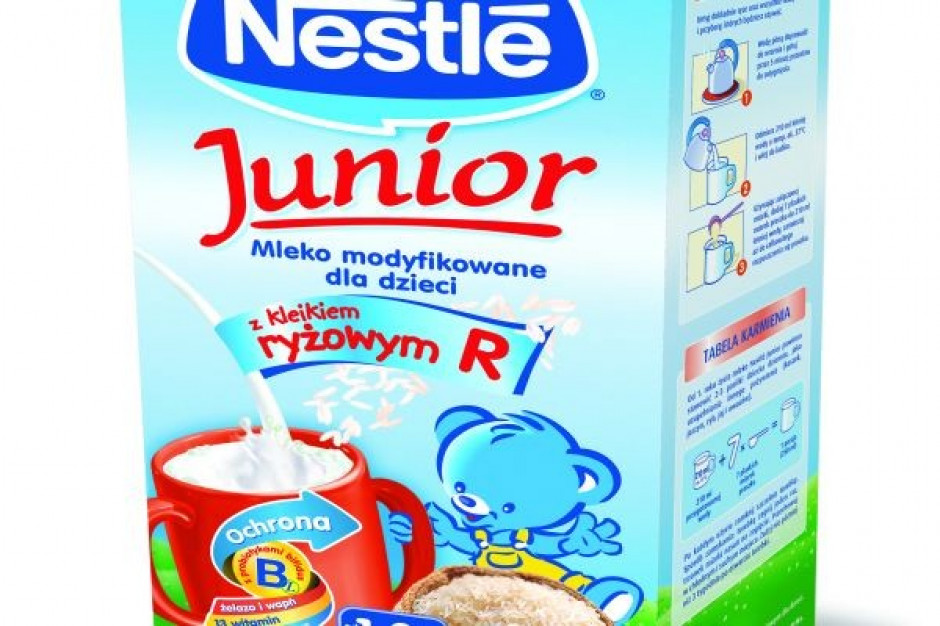 Nowe mleka Nestlé Junior
