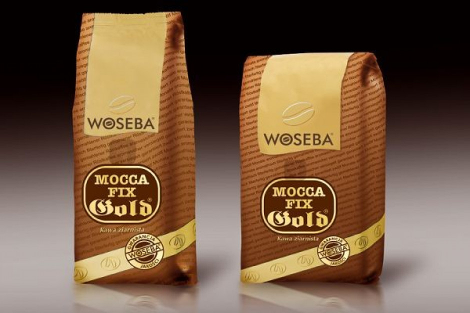 Nowa kawa ziarnista Woseba Mocca Fix Gold