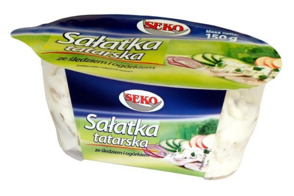 Sałatka tatarska ze śledziem i ogórkiem od Seko