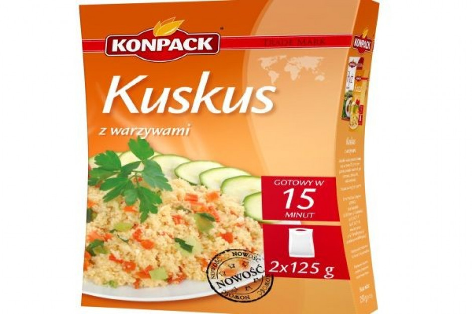 Kuskus z warzywami Fit`s firmy Konpack