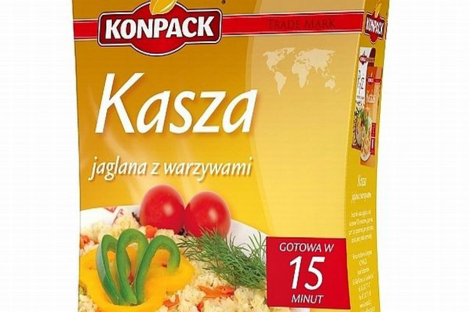 Kasza jaglana z warzywami Fit`s w ofercie Konpack