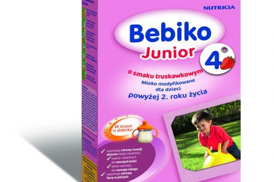 Bebiko Junior 4 o smaku truskawkowym