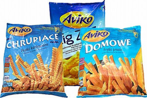 Frytki Aviko promowane w mediach