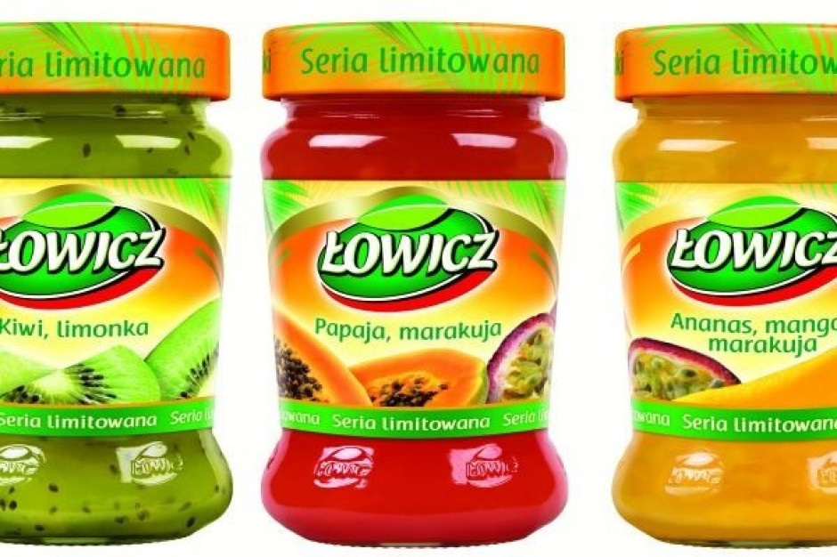 Egzotyczne dżemy od Łowicza