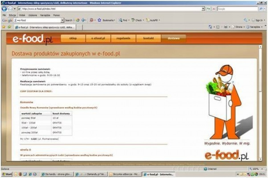 Sklep e-food.pl chce być obecny w 16 miastach
