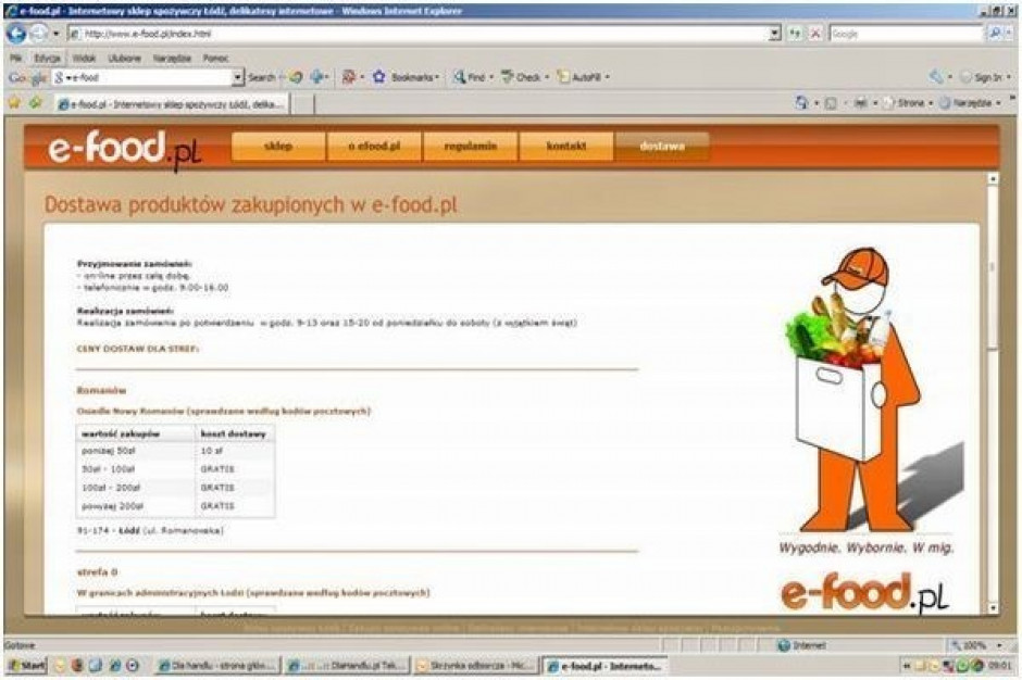 E-food.pl docelowo chce mieć około 300 sklepów
