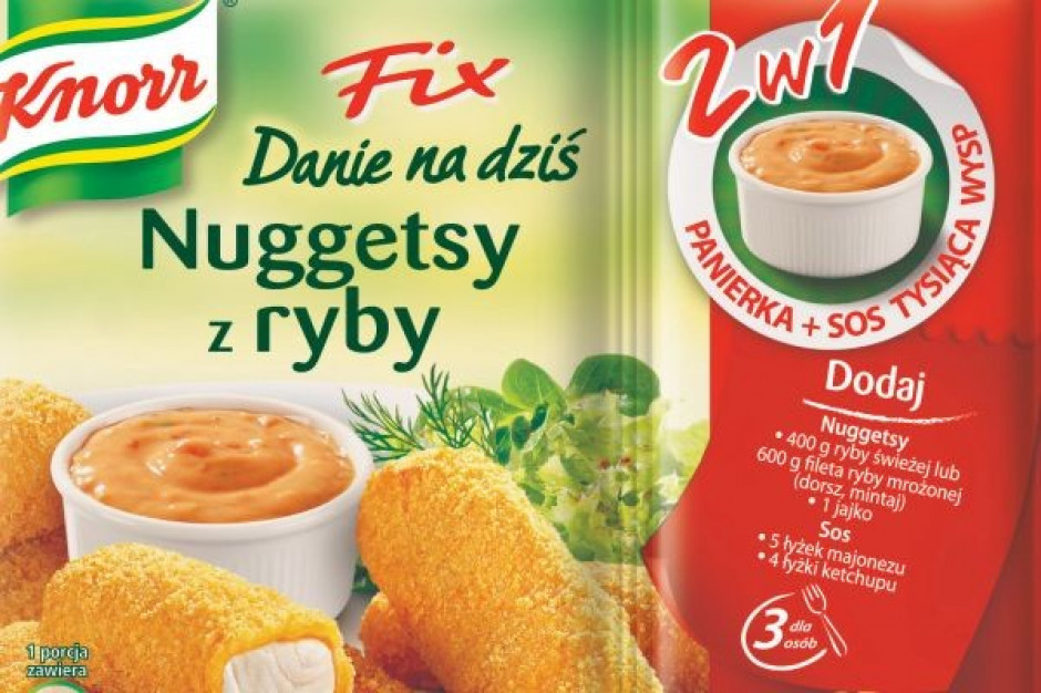 Nuggetsy z dipem od marki Knorr