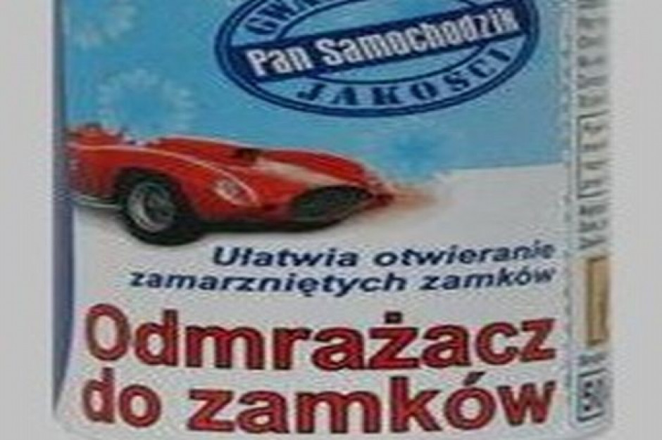 Odmrażacz do zamków w aerozolu
