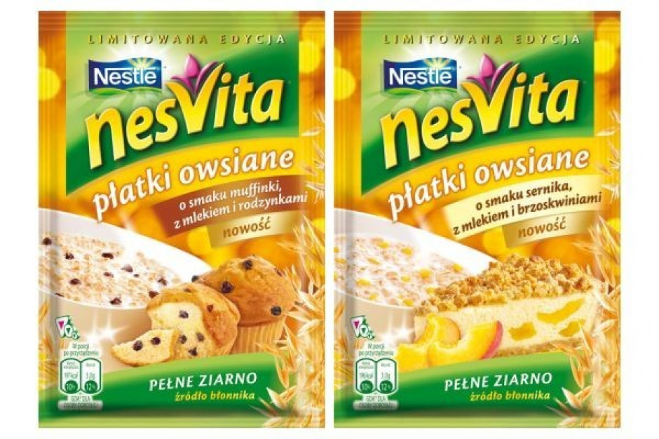 Limitowana edycja płatków owsianych Nesvita
