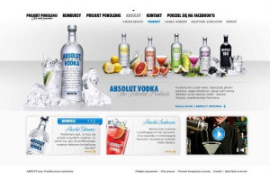 Nowe funkcjonalności na stronie internetowej marki Absolut