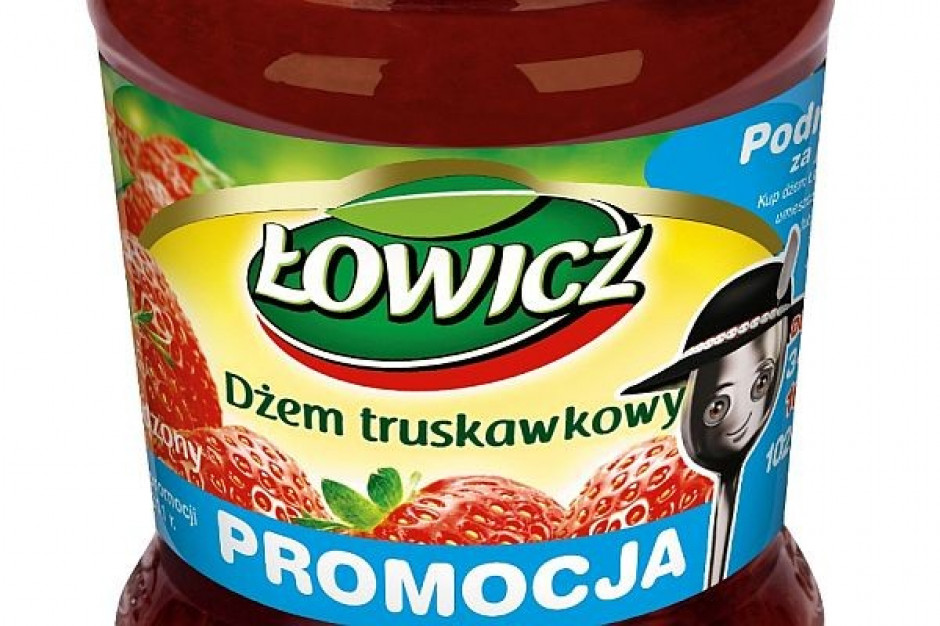 Łowicz promuje dżemy