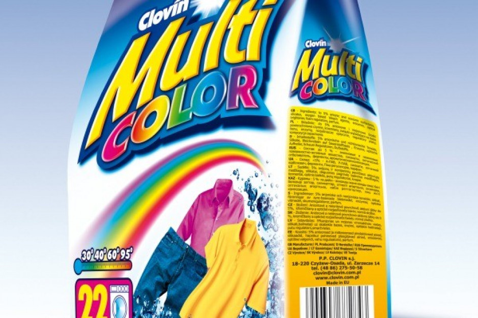 Nowe gramatury proszku do prania Multicolor
