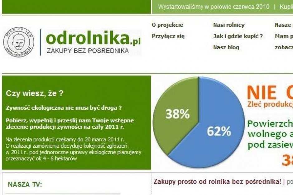 Odrolnika.pl wchodzi do sklepów ekologicznych