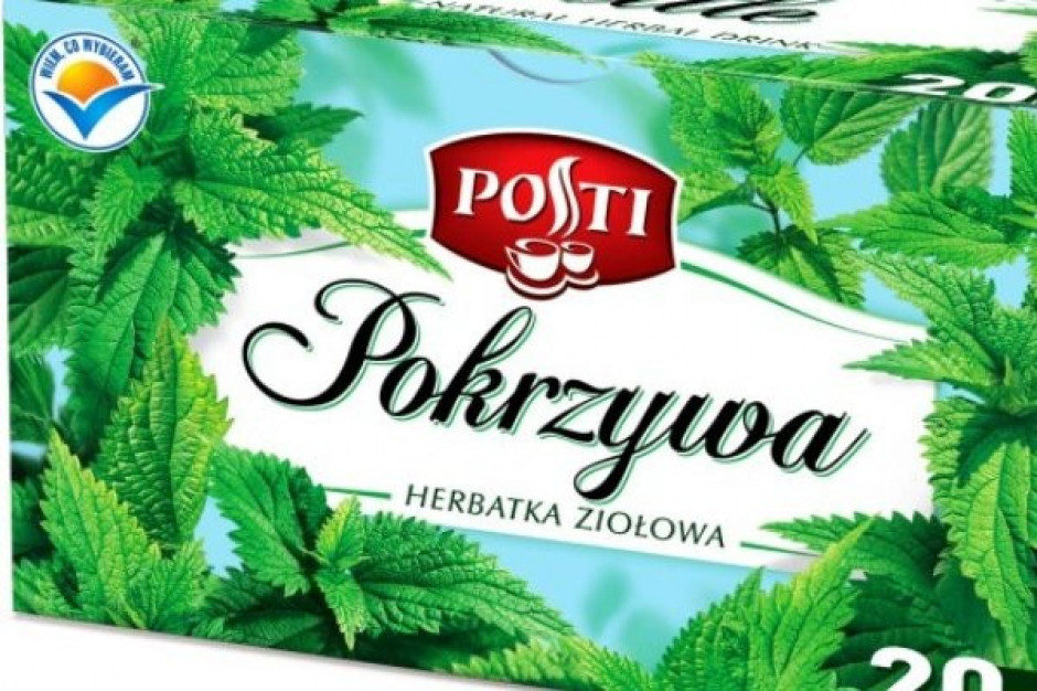 Herbatka ziołowa z pokrzywy w ofercie Posti