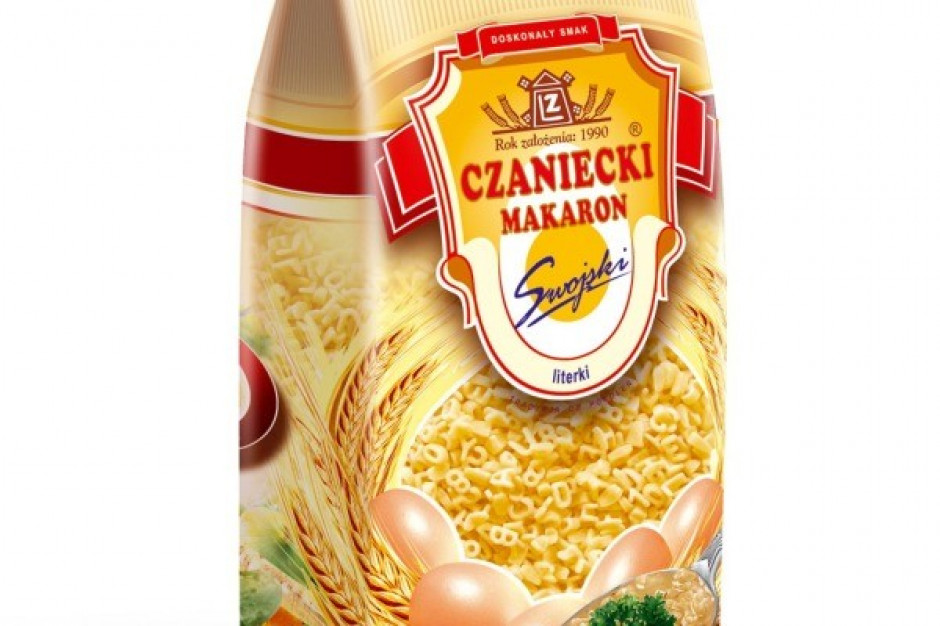 Makaron Literki z oferty Czanieckich Makaronów