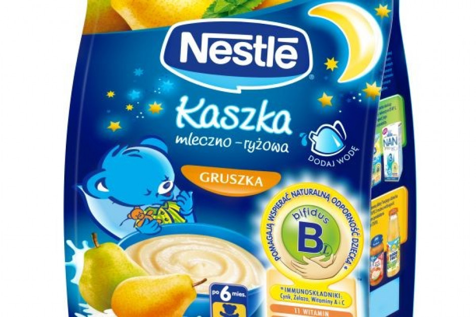 Nowa linia kaszek mleczno-ryżowych Nestle