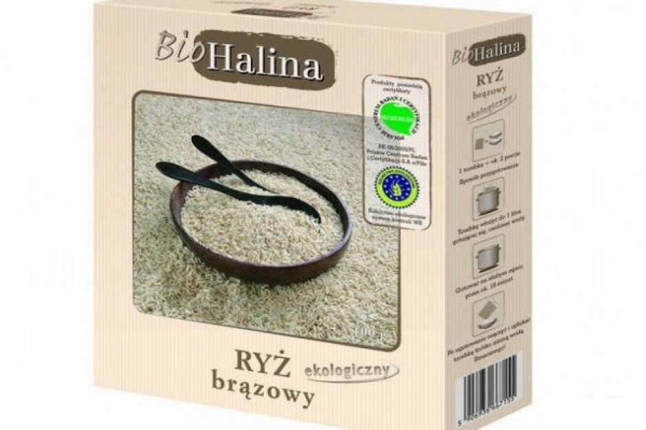Ekologiczny brązowy ryż od firmy Sawex