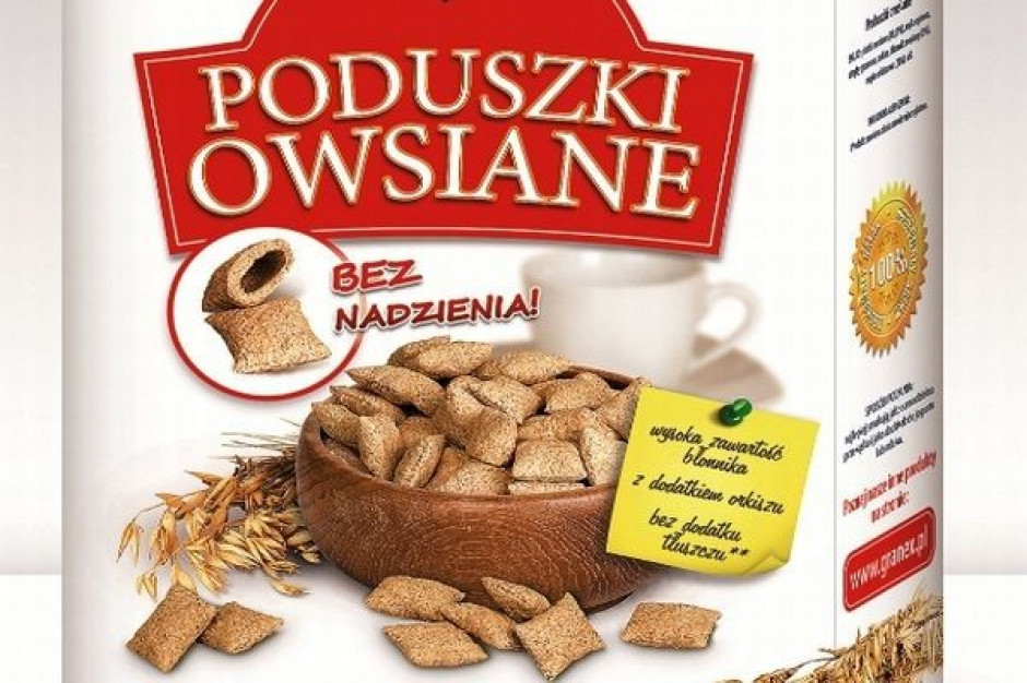 Poduszki Owsiane firmy Granex