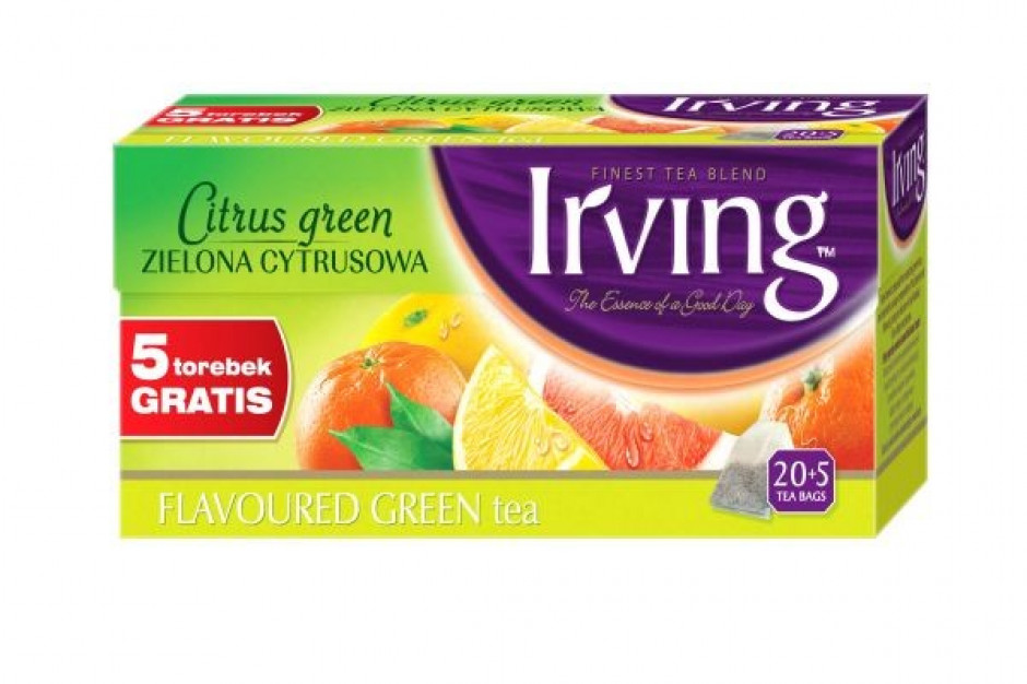 Nowa linia zielonych herbat Irving