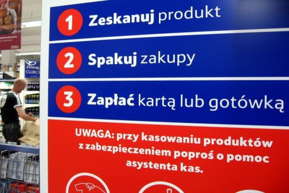 Rusza pierwszy sklep Tesco wyłącznie z kasami samoobsługowymi