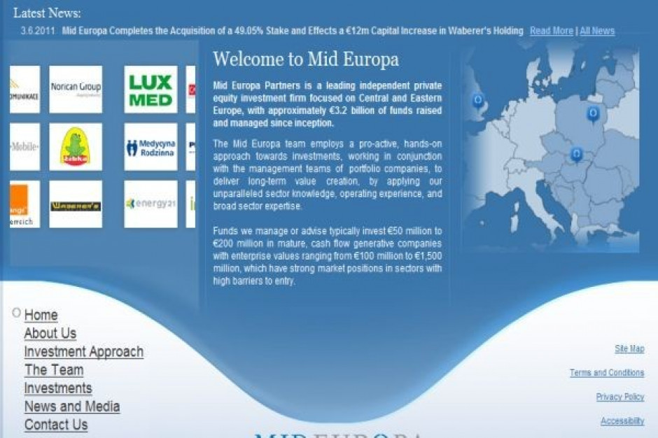 Sieci supermarketów na celowniku Mid Europa Partners