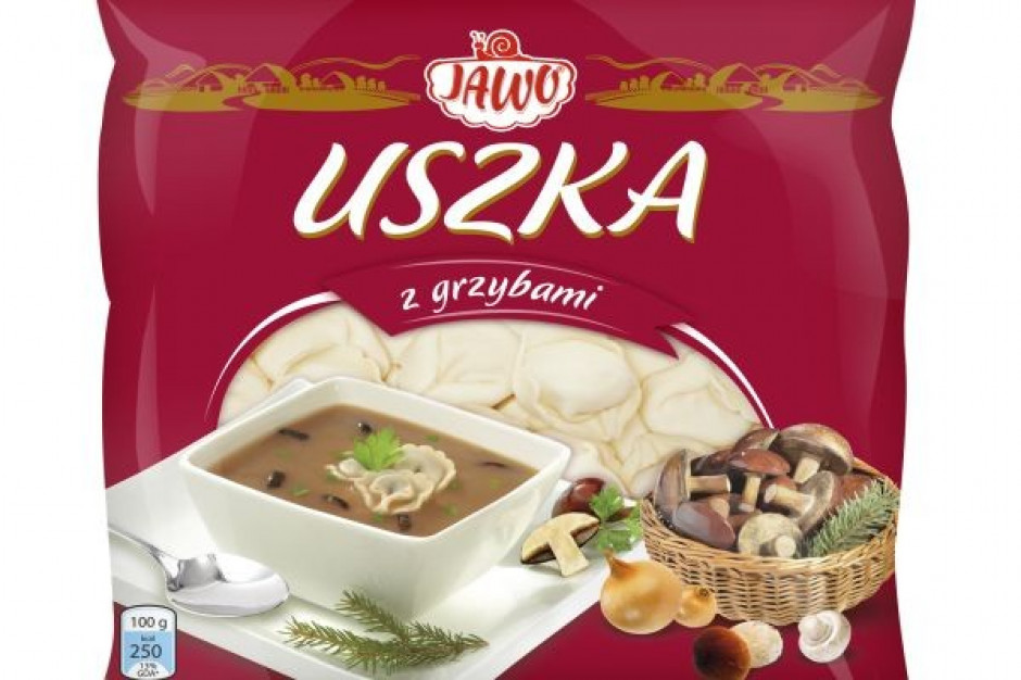 Uszka z grzybami od firmy Jawo