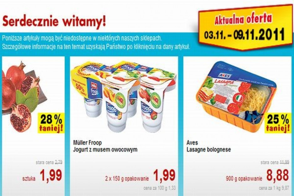 Najwięcej gazetek wydawanych jest w kanale supermarketów