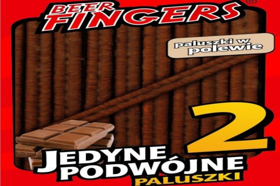 Paluszki Beer Fingers w polewie czekoladowej