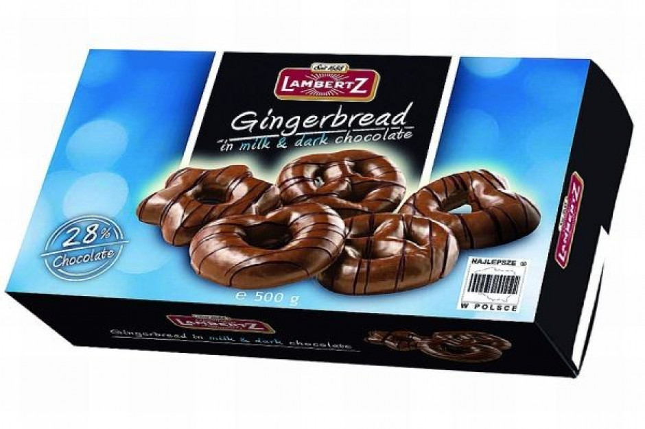 Pierniki w czekoladzie mlecznej od Lambertz
