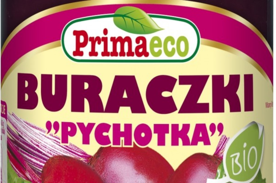Ekologiczne buraczki „Pychotka" BIO marki Primaeco