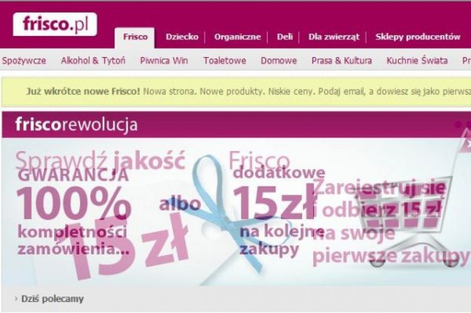Fundusz venture capital inwestorem Frisco.pl