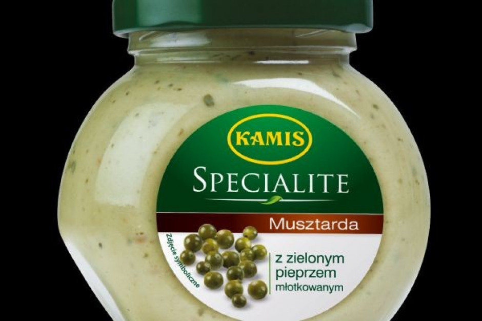 Nowa Musztarda Kamis z zielonym pieprzem młotkowanym