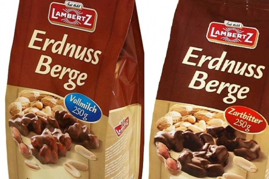 Orzeszki ziemne w mlecznej czekoladzie od Lambertz