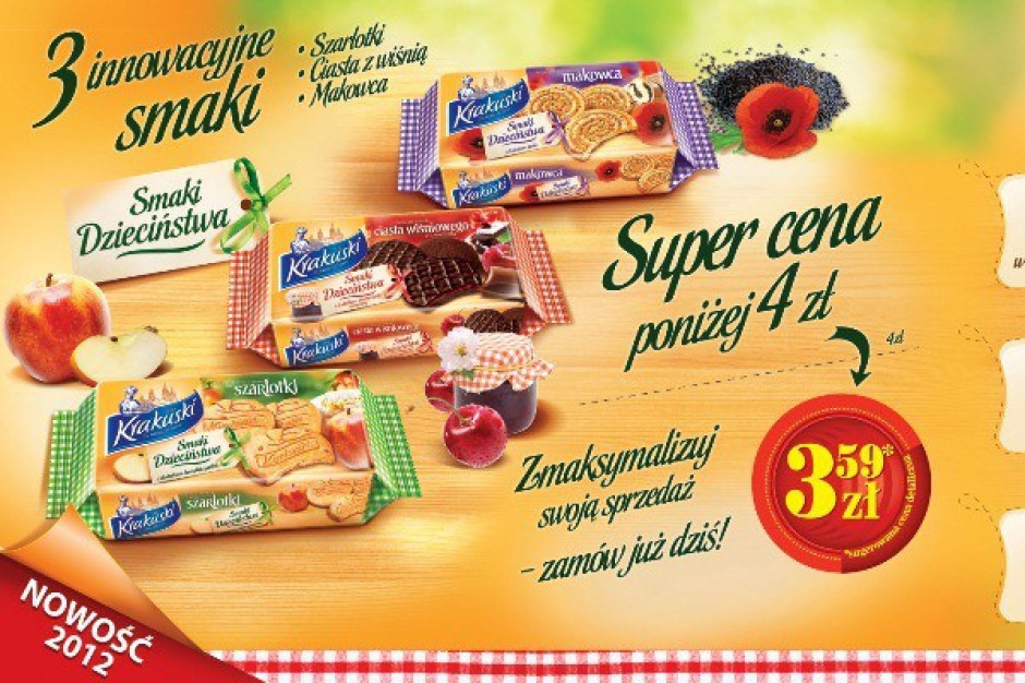 Nowa linia "Smaki Dzieciństwa" marki Krakuski