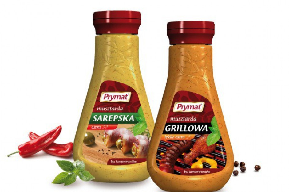 Musztarda sarepska i grillowa - teraz w lekkiej i poręcznej butelce