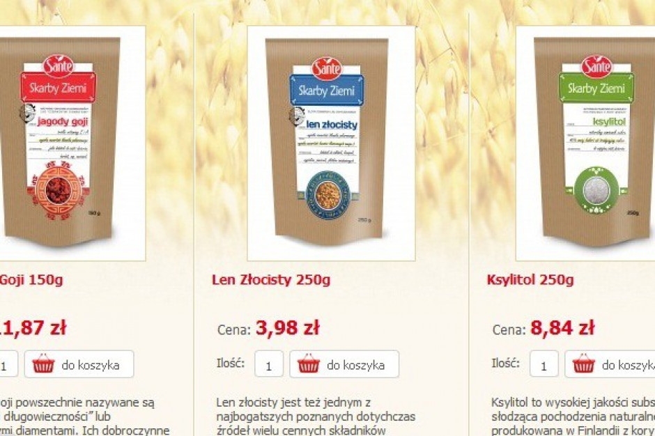 Sante wprowadza nową linię produktową pod nazwą „ Skarby Ziemi"