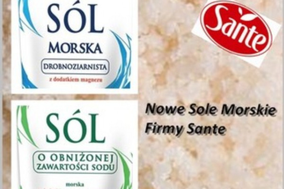 Sól Morska Sante w nowej odsłonie
