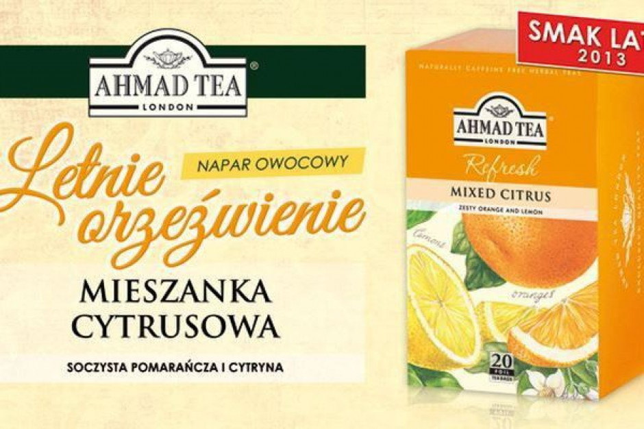 Cytrusowa herbata od Ahmad Tea