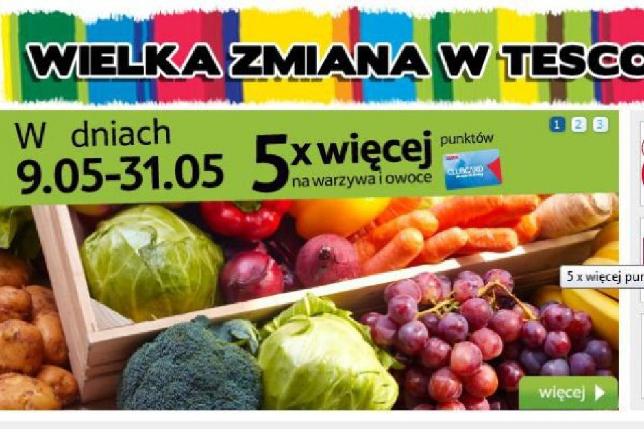 Tesco walczy o polskich klientów - wydaje 8 mln zł na reklamę w telewizji