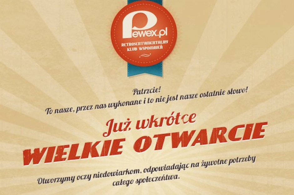 Marka Pewex powraca. Będzie sieć tradycyjna i internetowa